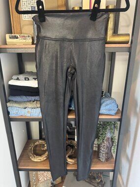 Spanx Faux Leather Leggings - Size S